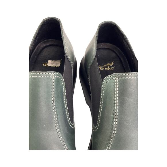 Dansko Jocelyn Slip-On Leather Shoes Teal VegTan Leather Size 41 US 10.5-11 - Picture 5 of 15